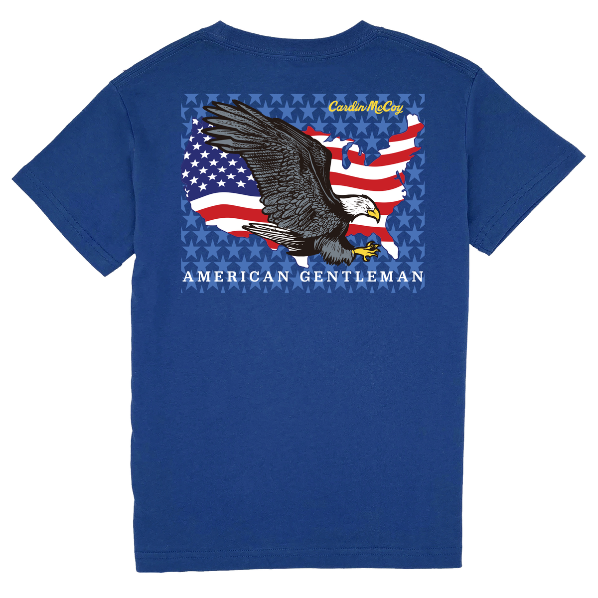 Kids' American Gentleman Eagle Short Sleeve Tee