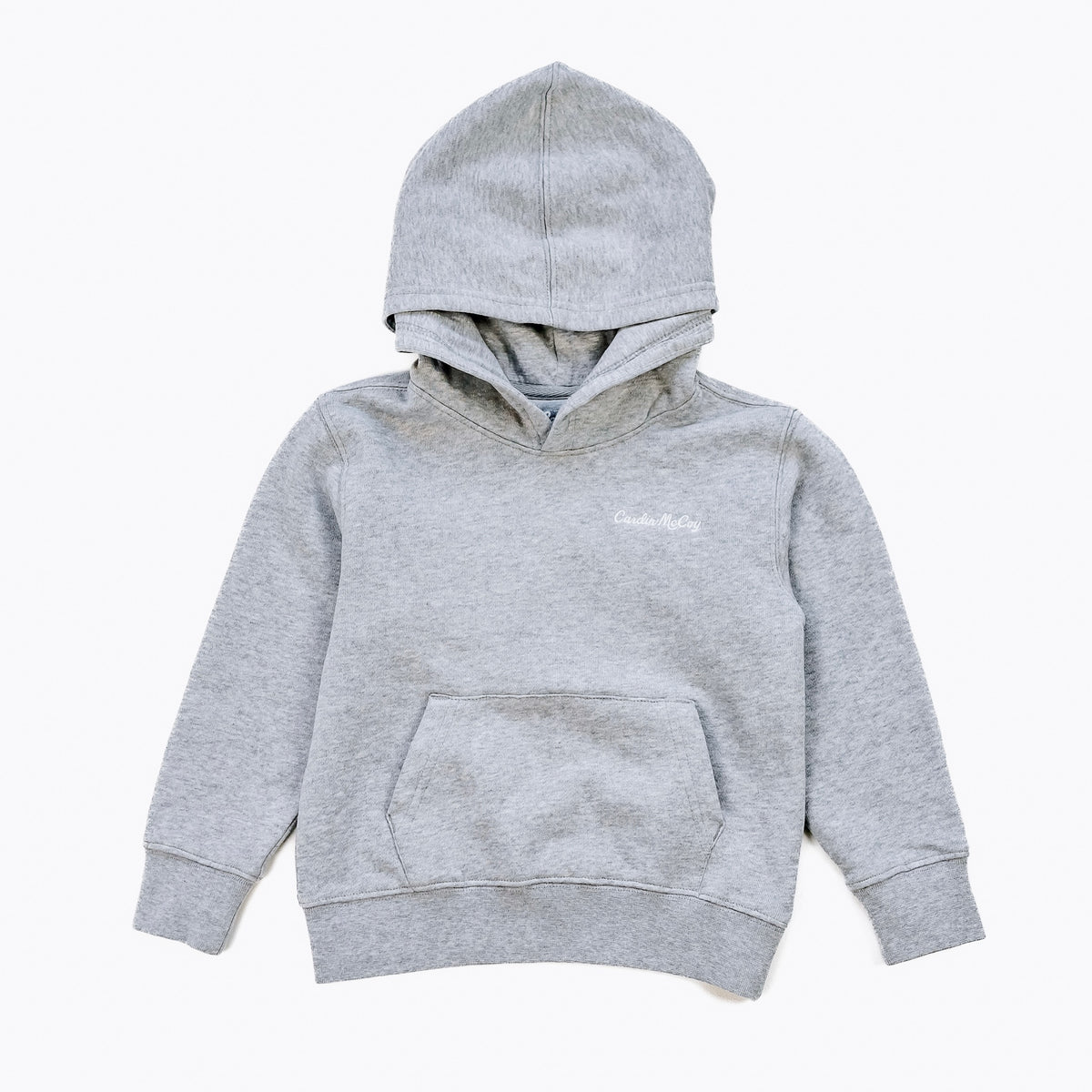 Kids' Cardin McCoy Embroidered Pullover Hoodie Heather Gray