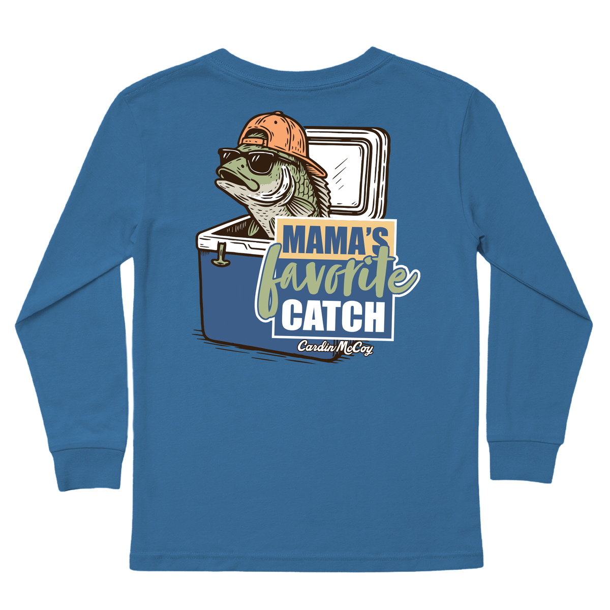 Kids' Mama's Favorite Catch Long-Sleeve Tee